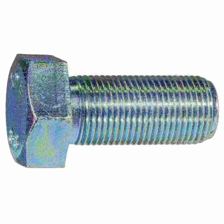 Midwest Fastener Class 8.8, M18-1.50 Hex Head Cap Screw, Zinc Plated Steel, 40 mm L, 2 PK 932442